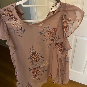 Sheer, beautiful blouse!!